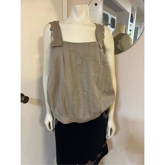 Vintage Diesel Y2K Unique Natural Cotton Tank With Banded Hem Sz M - Picture 1 of 11
